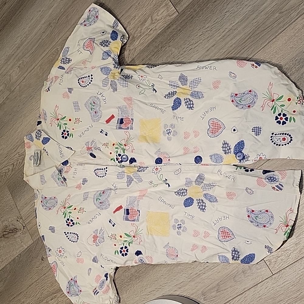 Vintage 80's Spring Time Shirt.